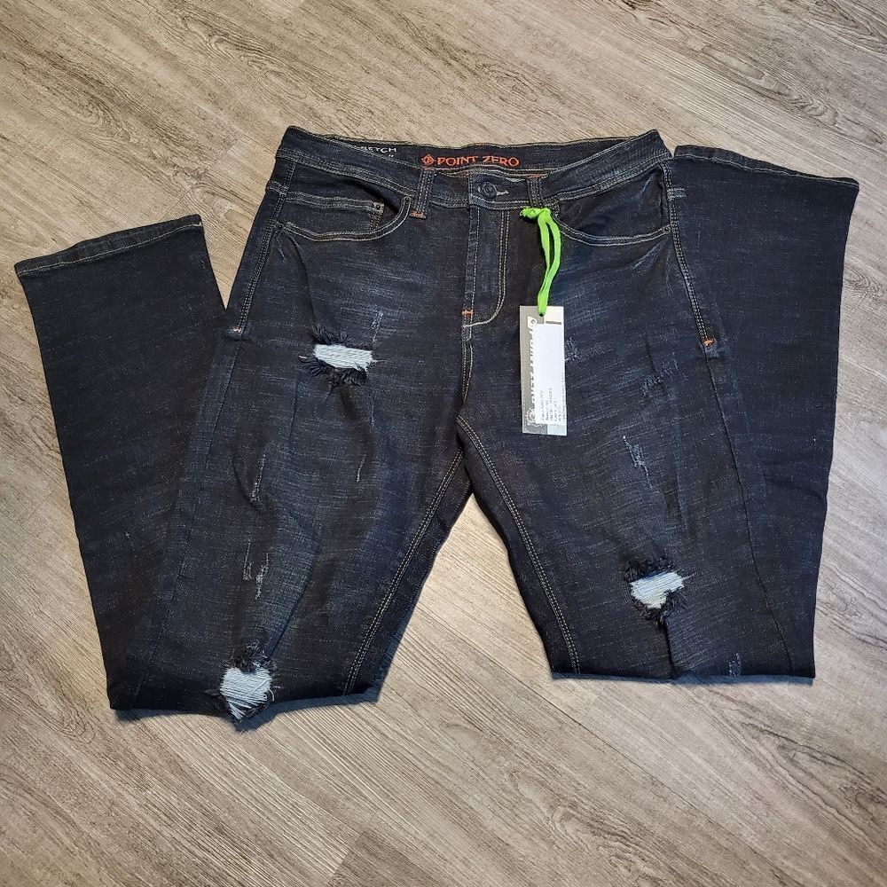 Point zero denim man's jeans 32 33